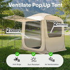 Alvantor SUV Tailgate Tent, Instant Pop Up Car Tent Creates Extra Living Space, UV Protection, Quick Setup in Seconds for Family, Road Trips, Tailgating, Beach, Outdoor Camping