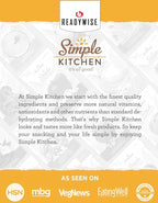 Simple Kitchen Freeze Dried Butter Powder - 204 Servings for Family Meal Prep, Gluten Free & Dehydrated Survival Just Add Water Canned Food, for Camping Meals, Backpacking & Hiking, #10 Can Package