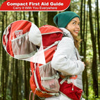 Tiny Pocket Survival Guide EDC Survival Kits Military Grade for Field Emergency, First Aid, Disaster, and Rural Urban Preparedness