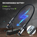 Durapower Neck Light Machine, Led Neck Light for Reading, Detachable Flexible Around Neck Flashlight for Work Craft,Grill,Repairing,Camping and Emergency
