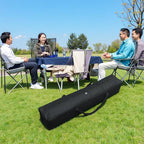 Heavy Duty Water-Resistant Duffle Organizer Bag - XL Storage for Hammock Cover, Grill Tools,Flash Light Stand, Canopy Tent & Folding Chairs with MOLLE Straps (33''(L) x5.9''(W) x5.9''(H))