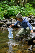 Platypus QuickDraw Ultralight 3 Liter Backpacking Gravity Water Filter System