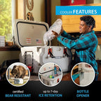 Lifetime Hard Cooler, High Performance Ice Chest