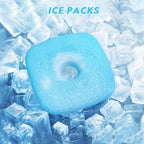 JMEXSUSS Reusable Ice Packs for Cooler, Long Lasting Breastmilk Bottle Storage, Freezer Packs Can Cooler for Lunch Boxes, Beer Soda, Camping