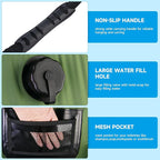 Solar Portable Shower Bag, 5 Gal/20L Solar Heating Outdoor Camping Shower Bag with On-Off Switchable Shower Head&Removable Hose Suitable for Camping, Hiking, Travel, Beach Swimming