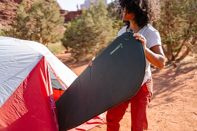 Therm-a-Rest Trail Scout Self-Inflating Camping and Backpacking Sleeping Pad, Regular - 72 x 20 Inches