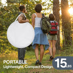 Alvantor Pop Up Screen House Gazebo with Mosquito Netting, Instant UV Resistant Sun Shelter for Patio & Backyard, Portable Canopy Tent for 2-10 Person