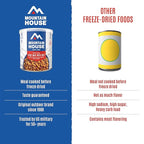 Mountain House Chili Mac with Beef & Freeze-Dried Food for Camping, 10 Servings, 30-Year Shelf-Life