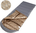 WILDROOTS Warm Sleeping Bags for Adults, Backpacking Lightweight, Cold Weather Sleeping Bag for Warm Camping Hiking Outdoor, Travel Hunting with Compression Bags