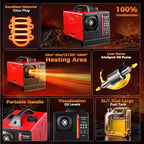 8KW Diesel Heater 12V/24V/110V All in One,diesel heater 12v Come with APP Control, Remote Control and LCD Display,Air Diesel Parking Space Heater for RV Truck Boat Car Home Tent Bus