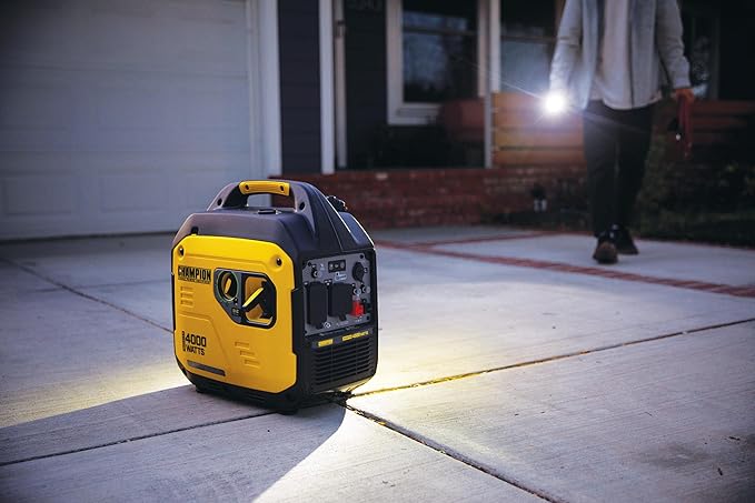 Champion Power Equipment 4000-Watt RV Ready Portable Inverter Generator with Quiet Technology and CO Shield