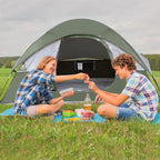 Camping Tent 2-4 Person, Waterproof Windproof Tent with Rainfly Easy Set up-Portable Dome Tents for Camping…
