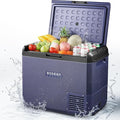 BODEGA BODEGACOOLER 12v Car Refrigerator, 63QT(60L) IPX4 Waterproof Electric Cooler, APP Control Car Fridge with 12/24V DC 110-240V AC, -4℉~68℉, Portable Freezer for Truck Van RV Camping, Travel,Home