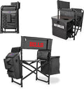 Picnic TIME NFL Unisex-Adult NFL Fusion Camping Chair with Side Table and Soft Cooler, Beach Chair for Adults, Lawn Chair