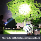 Coon Hunting Lights High Power LED Headlamp Super Bright High Lumens 22000mAh Rechargeable Headlight Waterproof Head Spotlight Torch for Fishing Camping