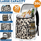 Capolo Cooler Backpack for Men Women Insulated Backpack Cooler Leak Proof Thermal Bag Beverage Soft Cooler Bag Lunch Backpack for Camping 30/45 Cans