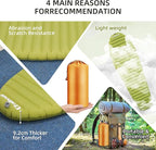 Ultralight Sleeping Pad for Camping, 74.8"x23.2" Camping Mat with Pump Sack Inflatable Sleeping Pads Compact for Camping Backpacking Hiking Traveling Tent