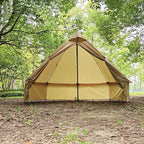 Backpacking Yurts Tent-Lightweight 4 Season Tents with Stove Jack, 1-3 Person Waterproof Hot Tent for Camping, Hiking, Outdoor Hunting, 6.6LB/10.5FT