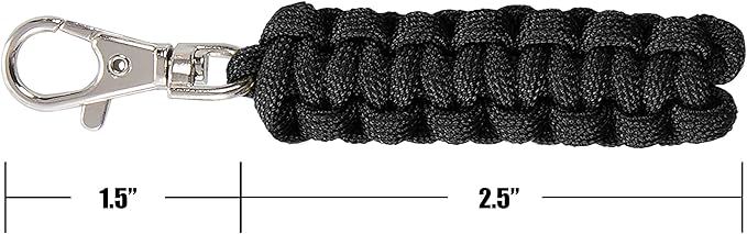 4 Pack Paracord Zipper Pulls for Backpacks, Tents, Trolley Cases, Traveling Cases, Jackets and Many Other Items That with Zippers