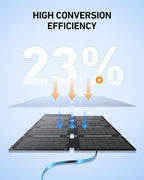 Anker SOLIX C200X Portable Power Station with 60W Solar Panel, 230.4Wh LiFePO4 Battery, 300W (600W Surge) Solar Generator, 140W Two-Way Fast Charging, For Outdoor Camping, Traveling, and Emergencies