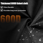QuliMetal Grill Cover for Traeger Pro 34/780 Series - 600D Heavy Duty Waterproof Smoker Cover Grill for Treager Pro 34,Pro 780, Texas,Z Grills,BAC380 Full-Length Grill Cover Grill Accessory