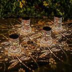 2 Pack Dragonfly Outdoor Solar Hanging Lanterns Waterproof LED Solar Lights Metal Decorative Lanterns for Garden, Patio, Courtyard, Backyard, Yard Decor Unique Dragonfly Gifts for Women Gardening