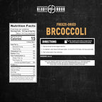 Ready Hour Broccoli Case Pack (48 Servings), Freeze-Dried, Bulk Emergency Food Broccoli Supply, Survival Emergency, Real Non-Perishable, Long Shelf Life