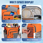 Backpack Cooler Insulated Leak Proof for Men Wowen 36 Cans Soft Cooler Backpack Insulated Waterproof Large Capacity Coolers Bag Portable for Lunch Camping Travel Picnic Hiking