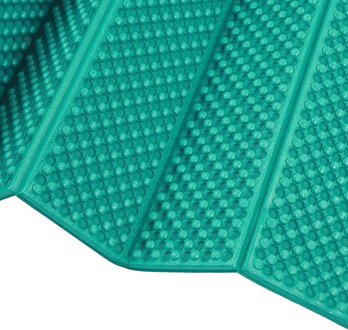 Double Egg Crate Sleeping Pad Egg Crate Sleeping PadSponge Sleep Mat, Foldable Thickened Foam Sleep Mat Camping Sleeping Padfor Outdoor Camping 186x57CMFoam Pads