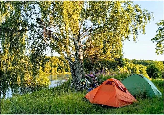 Multi-Purpose Camping Picnic Party Tent Tent Outdoor Tent Family Tent Camping Tent Beach Sports Hiking Camping Fishing Outdoor Light Backpack Tent Out, 1 Person Orange
