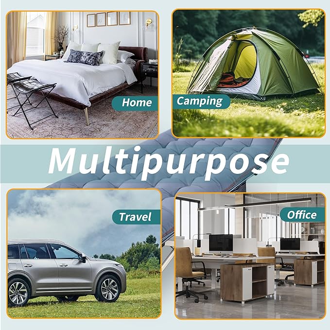 Oversize XXL Camping Cot with Comfortable Mattress for Adults Extra Wide Cots for Sleeping with Carry Bag Folding Cot Camping Bed 79" L x 32" W x 18" H Heavy Duty Indoor Outdoor