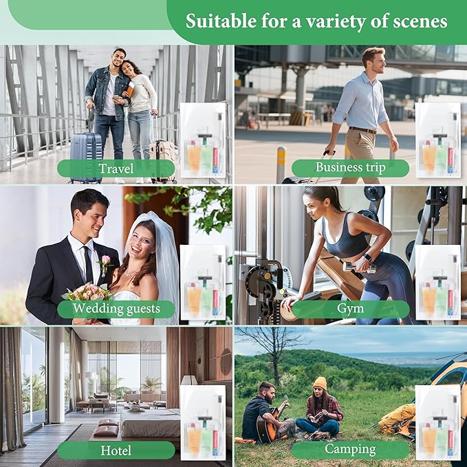 Hygiene Kit Bulk, Individually Packed, The Convenience Kit Bulk Is Fully Equipped And Clean And Hygienic, Convenience Kits Suitable For Hotel, Home, Camping, Travel (100 Sets)