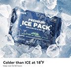 8 Packs Reusable Ice Packs for Cooler - Long Lasting Cold Freezer Packs for Coolers and Lunch Boxes Z1