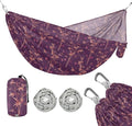 Art Trees Camping Hammock with Tree Straps Cloth Hammock for Camping Travel Accessories