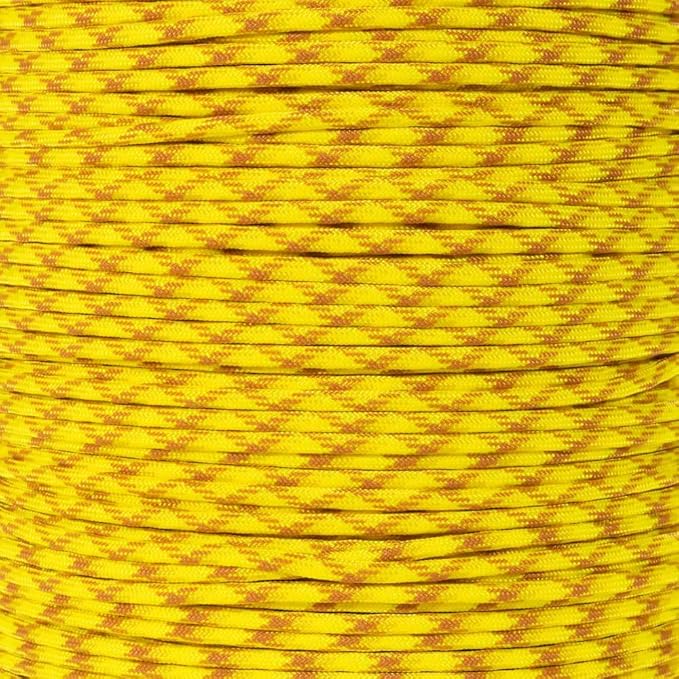 Paracord Planet 550 Paracord – 200+ Colors – Hanks from 10-100 Feet and Spools of 1000 Feet – Great Multi-Use Cord!