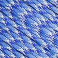 Fluorescent Reflective 550 Type III Guyline Tent Rope Camping Survival Cord High-Visibility Paracord (Reflective Bucky Blue Camo, 50 Feet)