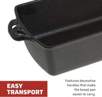 Camp Chef Home Seasoned Cast Iron Bread Pan