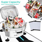 Waterproof PVC Material Paddleboard Cooler Deck Bag,40 cans Sup Deck Cooler Bag,Cooler Bag for Paddleboard,Lunch Box Cooler Insulated Bag,Camping Cooler Bag,Kayak Cooler Bag