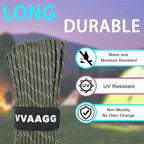VVAAGG Reflective Paracord Rope 100FT, 7 Strand Nylon para Cord Lanyard Utility 550 Parachute Cord, 4mm Thin Tent Rope for Outdoor Camping Hiking