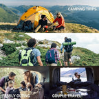 Ultralight Down Sleeping Bag for Adults with 600 Fill Power, Compact Sleeping Bag for Backpacking, Hiking and Camping