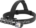 Headlamp Rechargeable with Red Light - Sofirn HS42 Headlamps Dual Clip, 2100 Lumens Head Lamp Super Bright, Led Right Angle Flashlight with Magnetic Base, Camping Head Light for Mechanic, Hunting