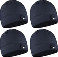 POWERCAP LED Hat Light 150 Lumens Rechargeable Fleece Beanie with Bright Built-in Headlamp Waterproof LED Warm One Size Cap