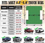 Umbrauto Inflatable Truck Bed Mattress for 5.5-5.8ft Full Size Short, Truck Tent Camping Mattress