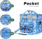 Soft Collapsible Insulated Sided Cooler - 60 Can Large Leakproof Picnic Beach Meal Prep Portable Travel Cooler for Shopping, Kayaking, Road Trips