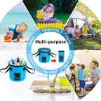 AUTODECO Collapsible Bucket 5 Gallon Container Folding Water Bucket Portable Wash Basin