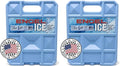 Engel 32°F Cooler & 5°F Freezer Packs - Made in The USA - Ice Packs for Boating, Fishing, Camping & Food Storage. The Perfect Non-Toxic Safe Replacement for Regular Ice or Dry Ice.