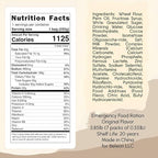 Emergency Food Supply - Original Survival Ration - 20 Years Shelf Life - 7 Days
