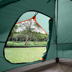 unp 6 Person 4 Season Dome Tent, Easy to Set Up for Camping & Hiking, Lightweight & Portable, Green