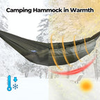 onewind Double Hammock Underquilt Warm Insulation Ultralight 3-4 Season Camping Quilt, Portable for Hiking, Backpacking