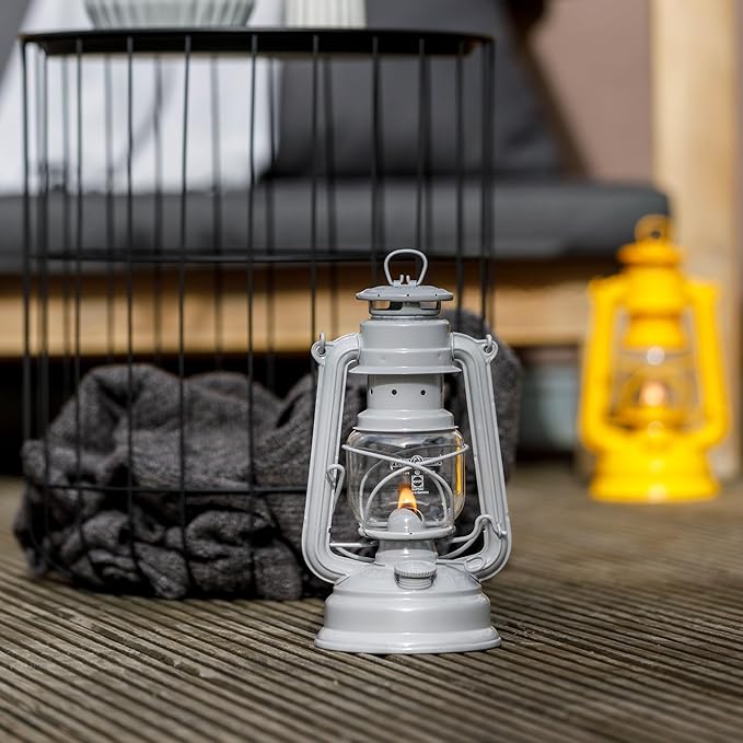 FEUERHAND Lantern 276-2 Made in Germany Nordic Grey Nordic Gray Camping Outdoor